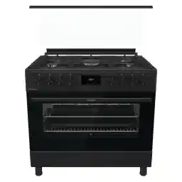 جورينيه موقد GGI9C20B، 90 سم، ، أسود مطفي، 5 شعلات - حديد زهر