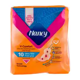 نوار بهداشتی بالدارمدل نازک متوسط بسته 10 عددی | نانسی