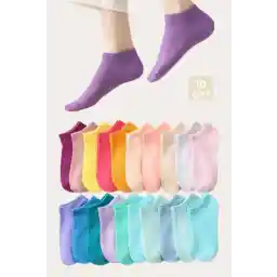 Katia & Bony Kadın 10'lu Step Çorap Çok Renkli