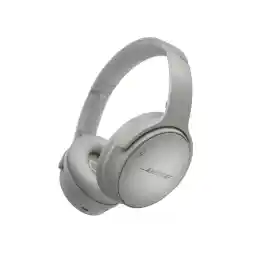 Bose QuietComfort Headphones - Wireless Bluetooth Headphones, Active Over Ear Noise Cancelling and Mic, USB-C Charging, Deep Bass, Up to 24 Hours of Playtime, Moonlight Grey - Limited Edition Color