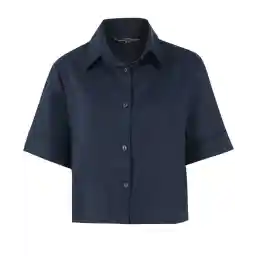 شومیز نخی آستین کوتاه زنانه سوپردرای مدل W13S55401C