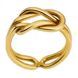 انگشتر طلا 18 عیار زنانه مدوپد مدل بینهایت سایز 56