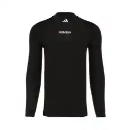 بلوز ورزشی مردانه استرچ انگشتی طرح آدیداس MHD | مشکی