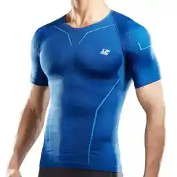 تیشرت طبی گنی مردانه LP ساپورت آستین کوتاه ARM 2301 Z | آبی