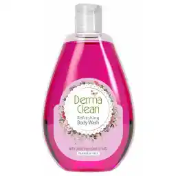 شامپو بدن خوشبو کننده و ضد تعریق درماکلین مناسب بانوان با عصاره شکوفه گیلاس حجم 300 میل