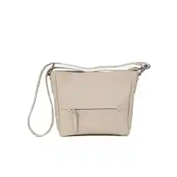 کیف دوشی چرم زنانه کرم برتونیکس Berttonix کد 4045