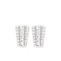 Self-Portrait Multi Crystal Earrings