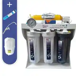 دستگاه تصفیه آب سافت واتر 6 مرحله مدل SW-06 با گیج فشار