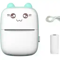 چاپگر مینی عکس گودرن بلوتوث دار بی سیم 4.3 x 3.1 x 1.4 اینچ Goodern