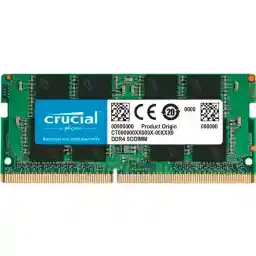 رم لپ تاپ CRUCIAL مدل 16GB DDR4 3200 SODIMM CL22