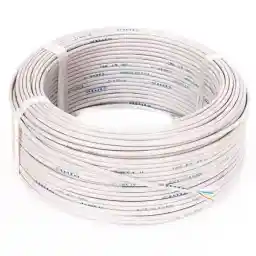 سیم تلفن مخابراتی دوزوج 06در حلقه های500متری - 500متری