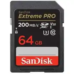 کارت حافظه سندیسک مدل 64GB Extreme Pro 200MB/s