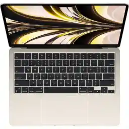 لپ تاپ اپل 13.6 اینچی مدل Apple MacBook Air 2022 Starlight MLY23 پردازنده M2 رم 8GB حافظه 512GB SSD گرافیک 10Core GPU