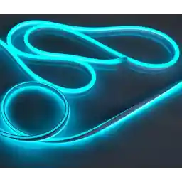 ریسه نئون فلکسی pvc آبی 12 ولت 6*12
