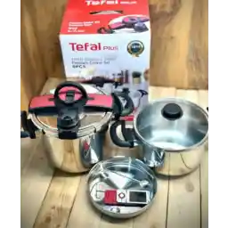زودپز دوقلوی اورجینال تفال ۵ و ۷ لیتر TEFAL