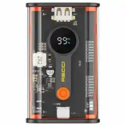 پاوربانک رسی مدل RBP-P35 ظرفیت 10000 میلی آمپر ساعت