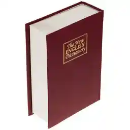 صندوق کتابی امن سدید مدل English Dictionary قفل رمزدار
