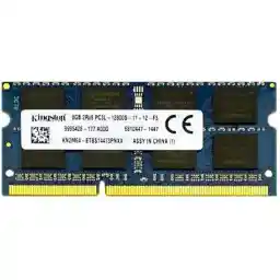 رم لپ تاپ DDR3 تک کاناله کینگستون KINGSTON مدل PC3L 12800MZ حافظه 8 گیگابایت فرکانس 1600MH