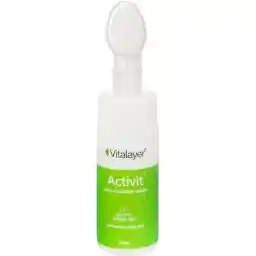 فوم شستشوی صورت ویتالیر اکتیو مناسب پوست چرب حجم 150 میل