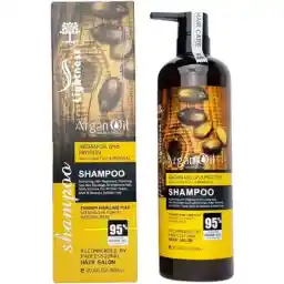 شامپو تقویت کننده لایتنس حاوی روغن آرگان مناسب موی آسیب دیده