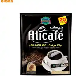 قهوه فوری علی کافه بلک گلد 20 عددی