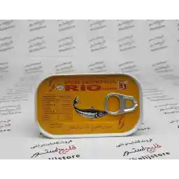 کنسرو ماهی ساردین ریو 125گرمی فلفلی