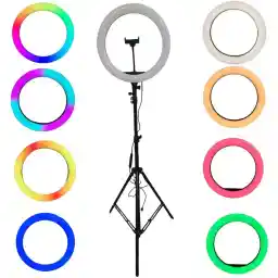 رینگ لایت 14 اینچ عکاسی و آرایشگاهی MJ36