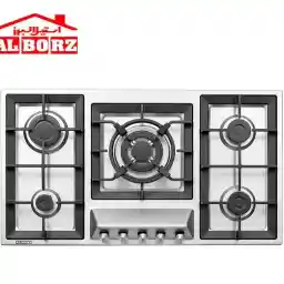 اجاق گاز استیل ۵ شعله استیل البرز مدل S5960