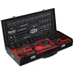 مجموعه 27 عددی آچار بکس و سری بکس رونیکس مدل RH-2627