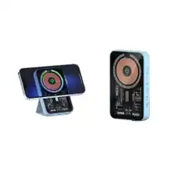 پاوربانک بی سیم مغناطیسی 5000 میلی آمپر ساعت رسی مدل RPB-W07