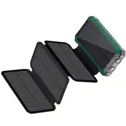 پاوربانک خورشیدی تاشو ظرفیت 20000mah