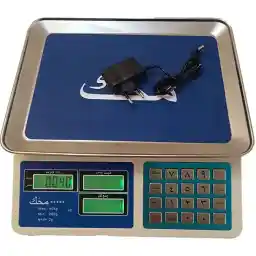 ترازو دیجیتال۴۰ کیلویی محک کیبرد استیل