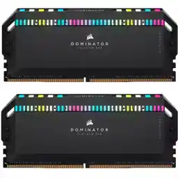 رم کورسیر مدل DOMINATOR PLATINUM RGB 32GB (16GBx2) 6000MHz CL36