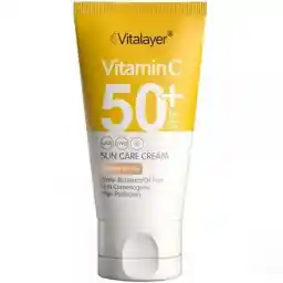 کرم ضد آفتاب ویتالیر ویتامین ث  رنگی SPF50 حجم 40 میل