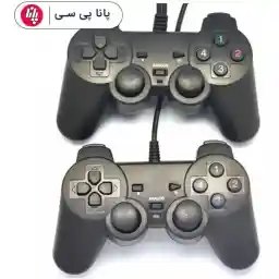 دسته بازی دوبل شوکدار سیمی Exon UC-JS704S2