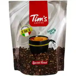 پودر قهوه فوری ۲ در ۱ بدون قند تیمز 20 عددی