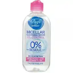 محلول پاک کننده آرایش دافی مدل Oil control حجم 200 میلی لیتر