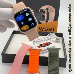 ساعت هوشمند مدل WS91 KEQIWEAR - مشکی