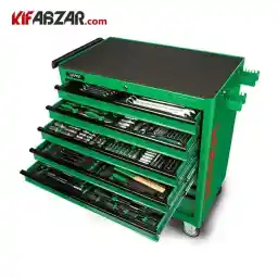 جعبه ابزار 8 کشو بزرگ 380 پارچه جامبو مدل GT36001 تاپ تول