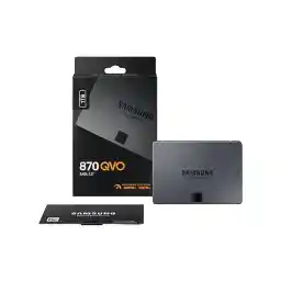 (SSD SAMSUNG 870 QVO-Series 2.5" SATA III Interna Single Unit Version 1TB (MZ-77Q1T0B/AM