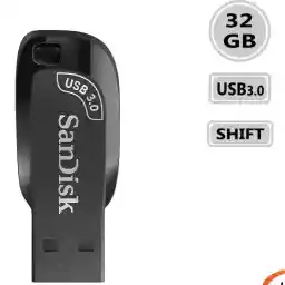 فلش مموری سن دیسک مدل ULTRA SHIFT CZ410 ظرفیت 32 گیگابایت