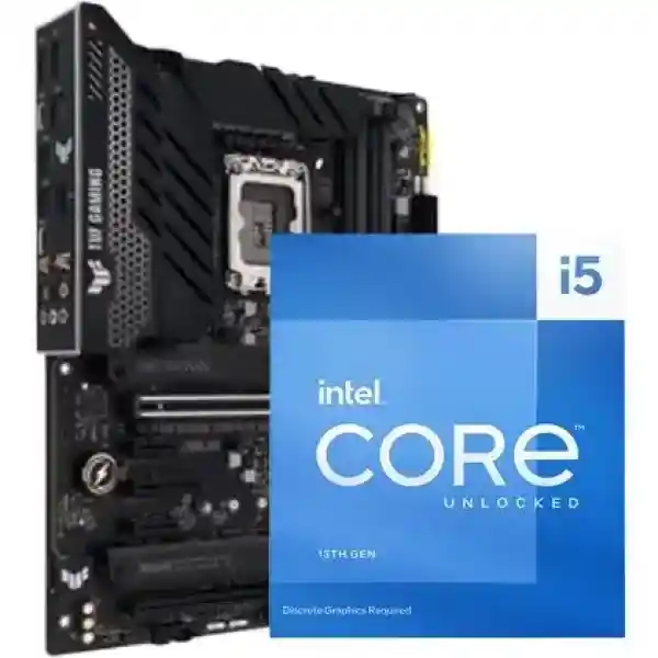 Intel Core i5-13600KF Desktop Processor 14 cores (6 P-cores + 8 E-cores) 24M Cache, up to 5.1 GHz