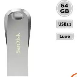 فلش مموری سن دیسک مدل Ultra Luxe ظرفیت 64 گیگابایت