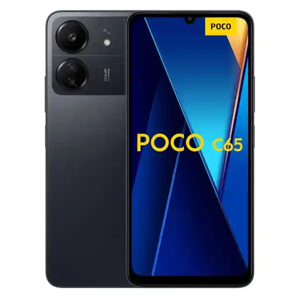 128 GB kapasiteli ve 6 GB RAM'li Xiaomi Poco C65 cep telefonu