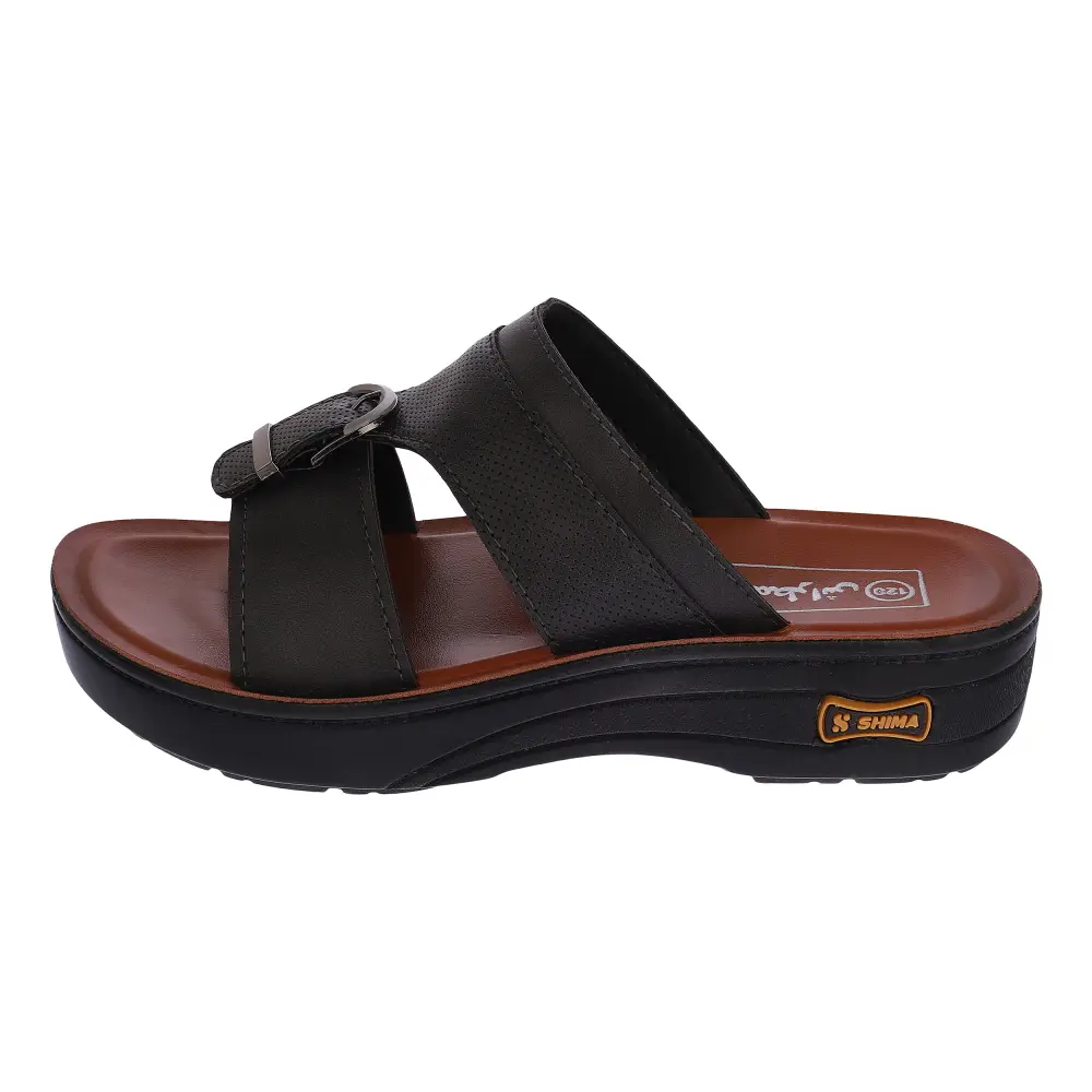صندل مردانه کفش شیما مدل المطراش کد 120 صندل مردانه کفش شیما مدل المطراش کد 120