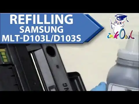 نحوه پر کردن کارتریج های تونر SAMSUNG MLT-D103L، MLT-D103S (سری 103)