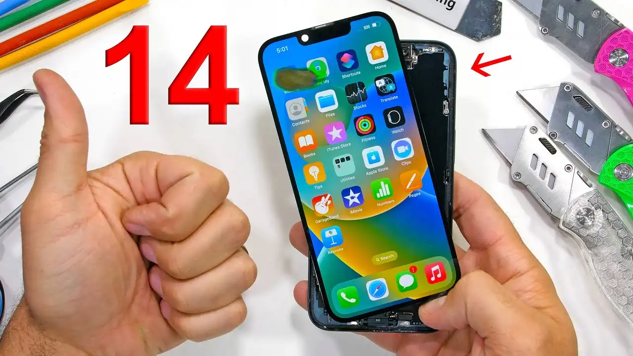¡DESMONTAJE DEL iPhone 14! - No lo vas a creer...