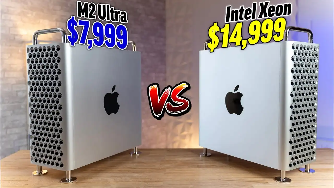 M2 Ultra vs Intel Mac Pro - I CAN'T Believe Apple did THIS!