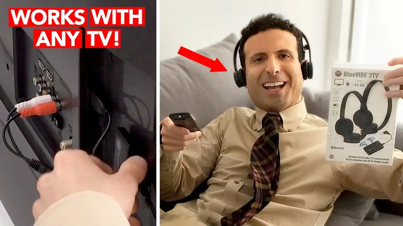 Los mejores auriculares inalámbricos para TV: revisión (¡2 PARES INCLUIDOS!)