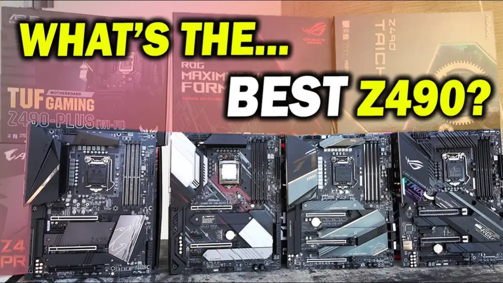 Z490 Motherboard Comparison (9 Way Review) - Which is BEST for the MONEY?